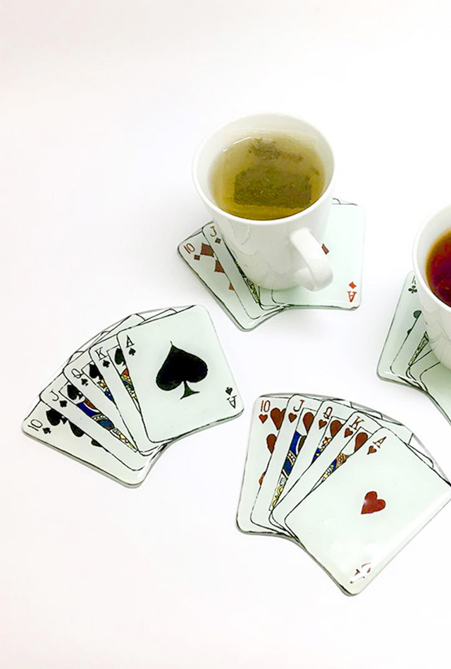 Royal Flush Card Coasters