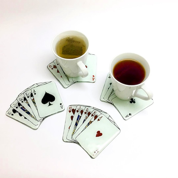 Royal Flush Card Coasters
